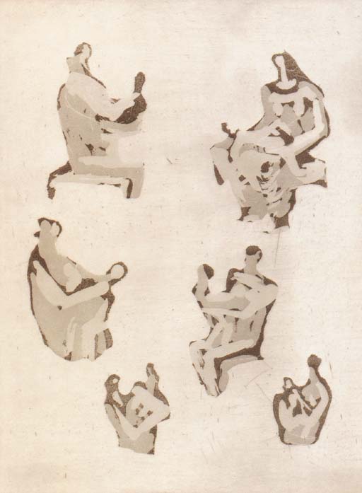 Six Mother and Child Studies 
