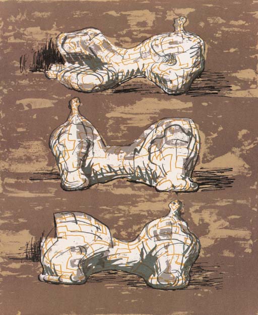 Three reclining Figures 
