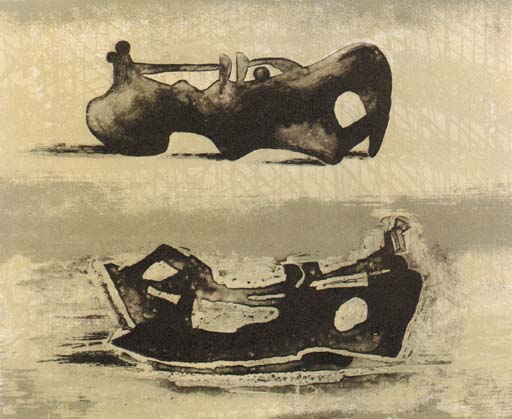 Two reclining Figures 
