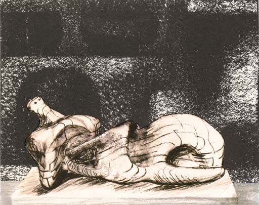 Reclining Figure - Architectural Background III 

