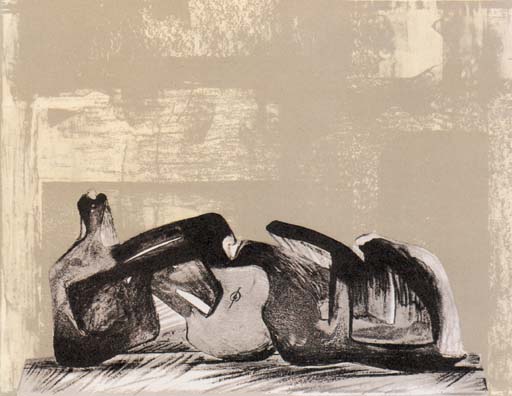 Reclining Figure - Interior Setting I 
