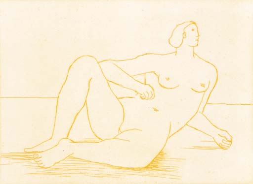 Reclining Nude I 
