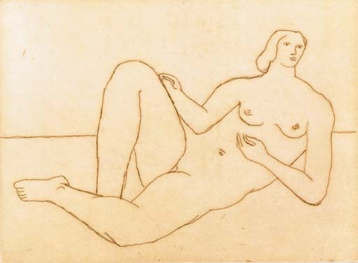 Reclining Nude II 
