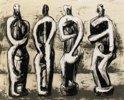 henry moore standing figures