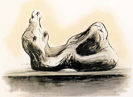 Stone reclining Figure II 
