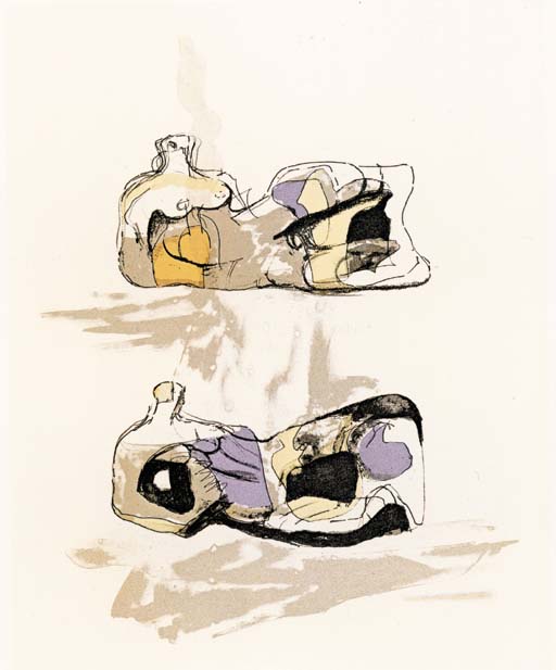 Two reclining Figures 

