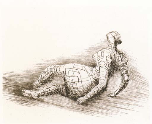 Reclining Figure - Distorted 
