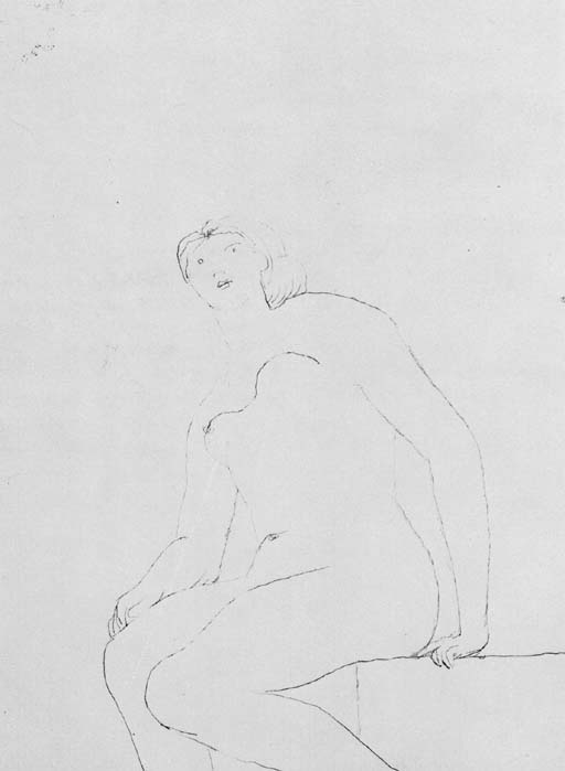 Seated Nude 
