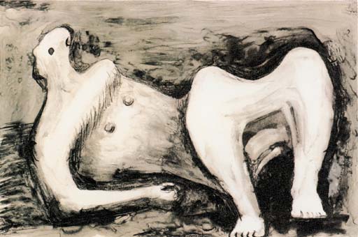 Reclining Figure - Arch Leg 
