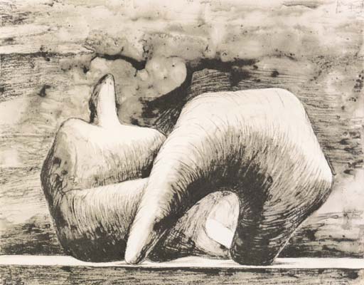 Reclining Figure - Pointed 
