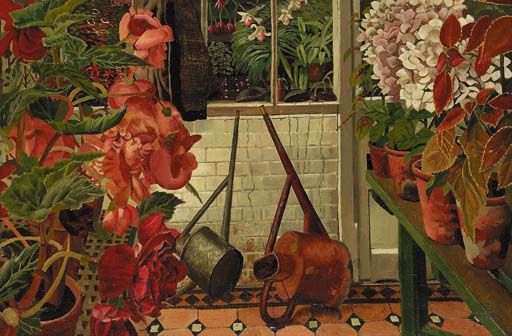 Sir Stanley Spencer, R.A. (1891-1959) , The Greenhouse
