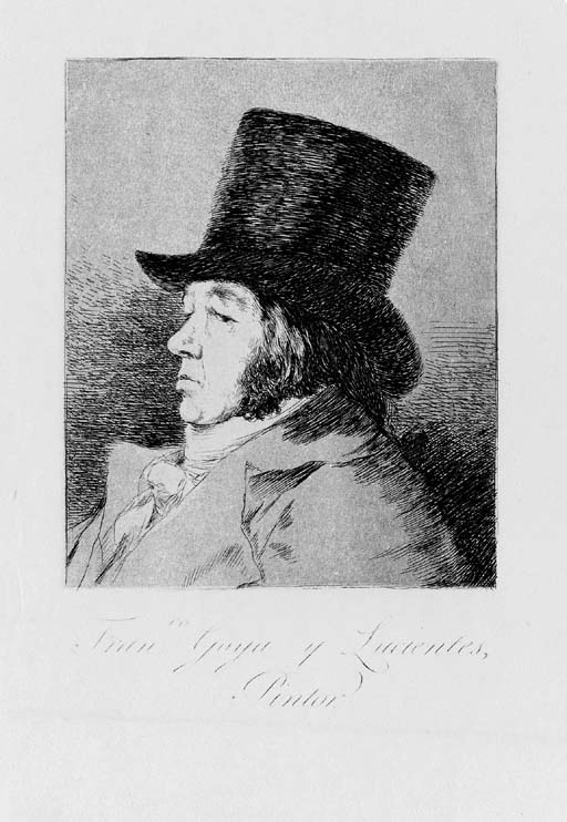 Francisco Goya y Lucientes, Pintor (Delteil 38; Harris 36) 
