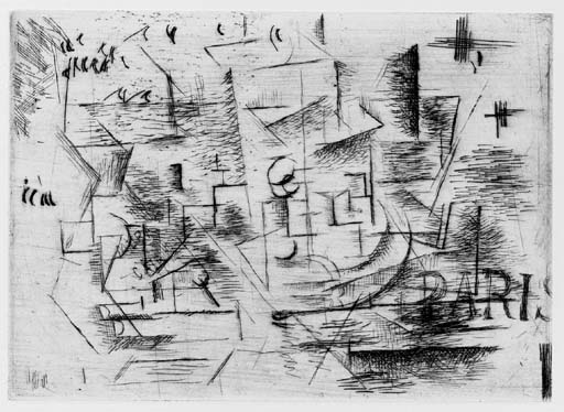Paris (Paris 1910 ou Nature morte sur une Table) (V. 3) 
