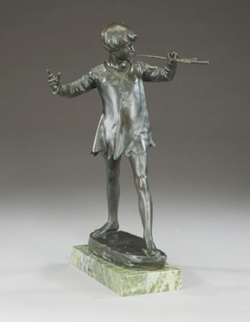 A bronze figure of Peter Pan, second half 20th century , AFTER SIR
