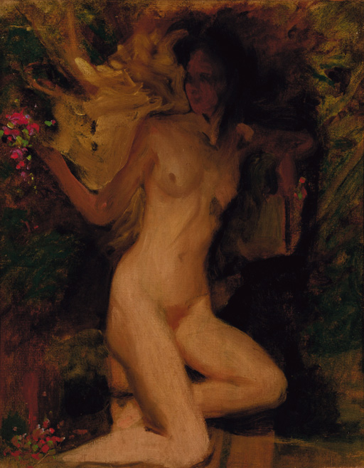 A female nude 
