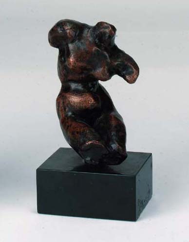 Un torse féminin dit "Torse assis, étude type B" 
