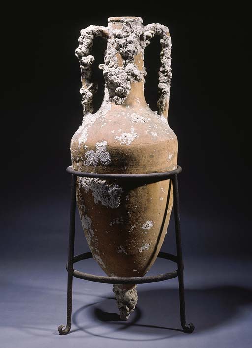A ROMAN POTTERY WINE AMPHORA , 2ND1ST CENTURY B.C. Christie's