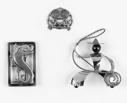 A group of jewellery by Charles Horner and others