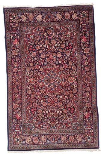 A fine Kashan rug