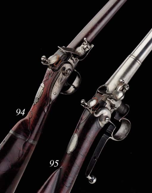 A Highly Unusual 18Bore Flintlock WalkingStick Gun , BY H. WHITEHEAD, LONDON(?), EARLY 18TH