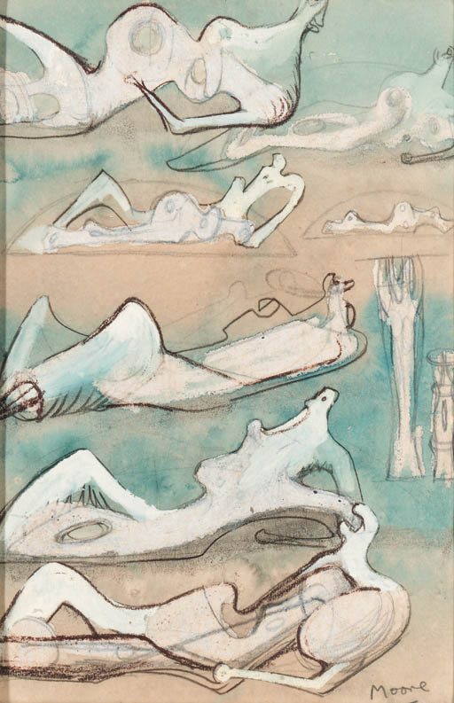 Sculpture Studies blue 
