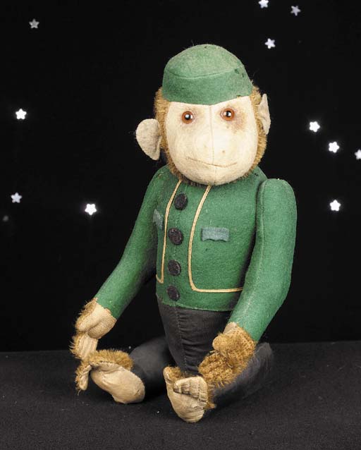 A Schuco yes/no monkey bellhop | Christie's