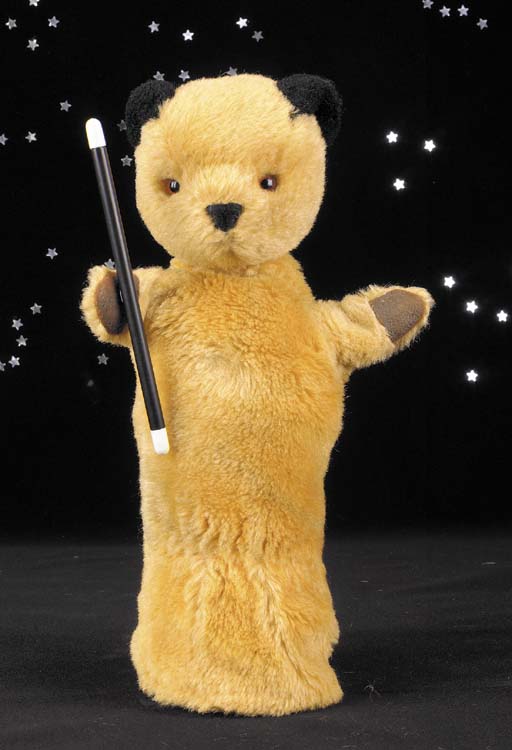 sooty scampi hand puppet