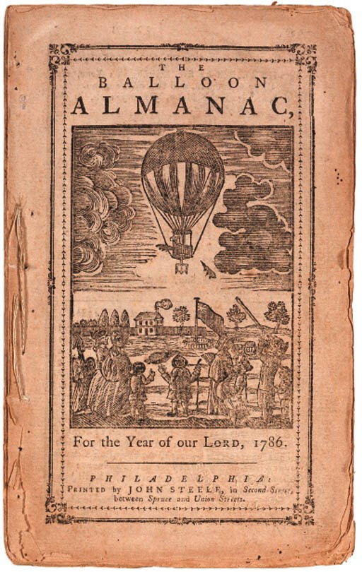 [FRENEAU, Philip (17521832).] The Balloon Almanac For the Year of Our
