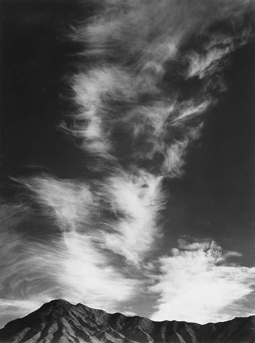 Clouds Above Golden Canyon, Death Valley, California (1946) 
