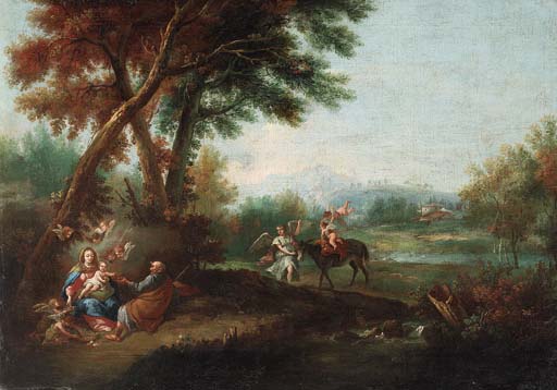 The Rest on the Flight into Egypt 
