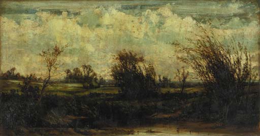 Landscape with Stream 
