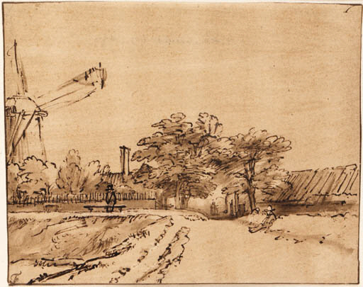 The ramparts near the bulwark beside the city gate at St. Anthonispoort, Amsterdam
