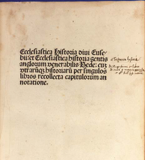 the ecclesiastical history of eusebius pamphilus