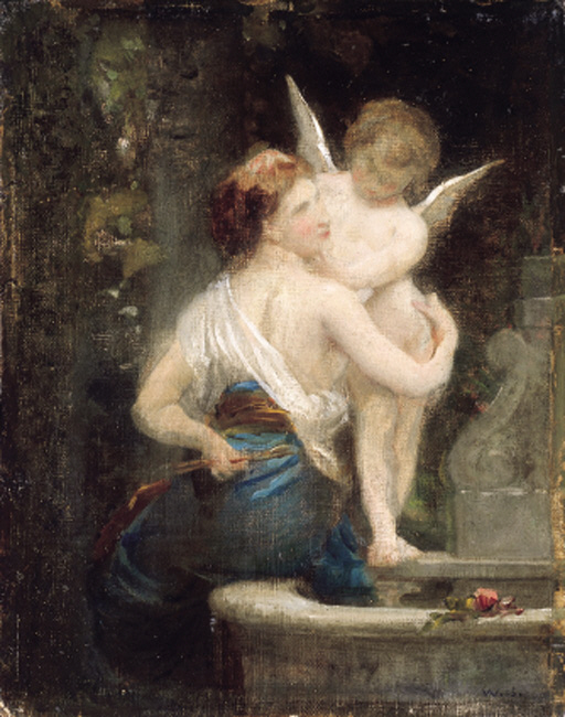 A Study for L'Amourredemnant ses armes 
