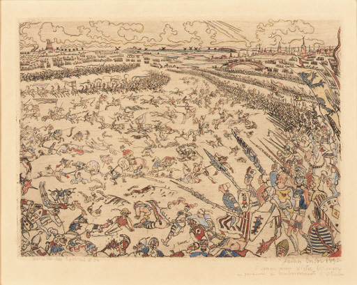 La Bataille des Eperons d'or (E. 98) 
