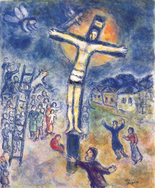 Marc Chagall Die Weiße Kreuzigung Marc Chagall (1887-1985) , La cruxifixion | Christie's