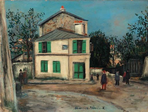 Maurice Utrillo (1883-1955) , La maison rose à Montmartre | Christie