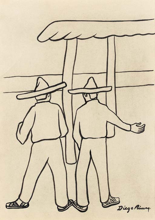 Dos hombres 

