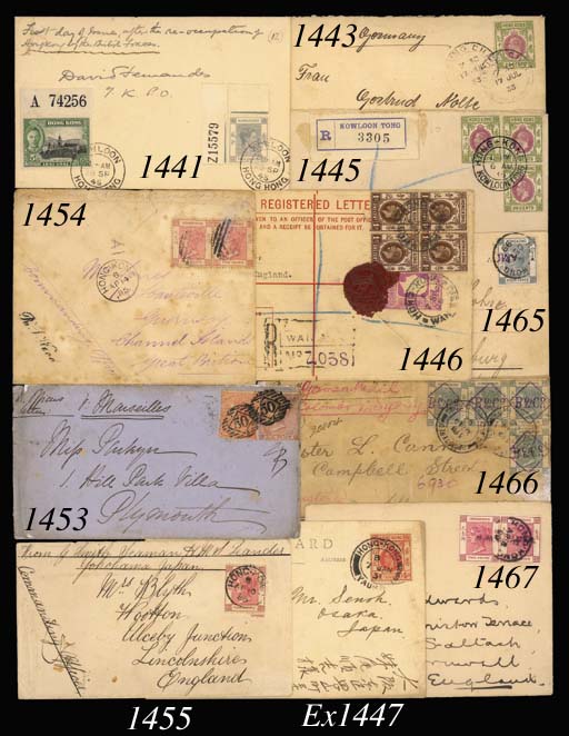 cover 1945 (28 Sep.) local philatelic envelope bearing 2c. grey (requisition "Z15579") with