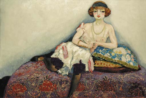 Kees Van Dongen、FEMME NUE ALLONGEE Kees van Dongen | Femme Allongée (ca. 1924) | Artsy
