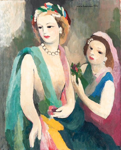 Marie Laurencin (18831956) , Deux filles Christie's
