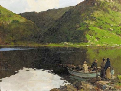 James Humbert Craig, R.H.A., R.U.A. (1878-1944) , Leenane ...