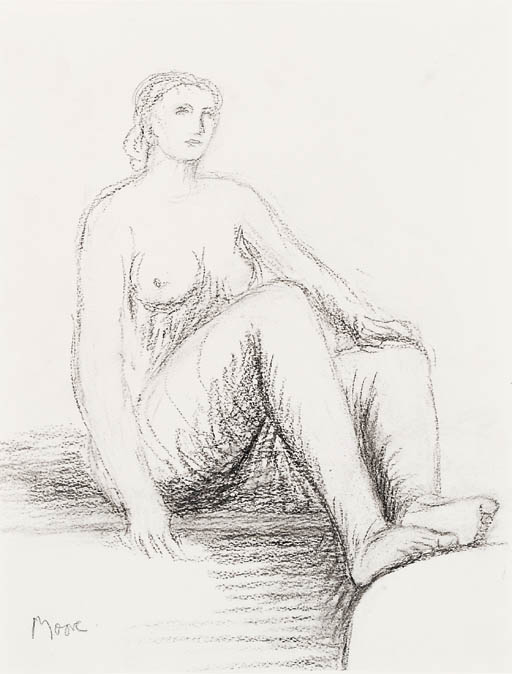 Seated Nude 
