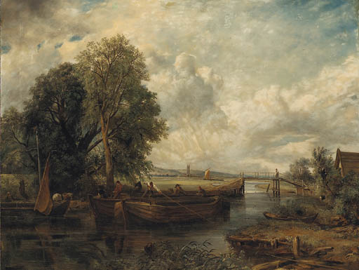 View on the Stour near Dedham 
