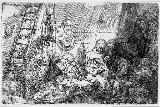 The Circumcision in the Stable (B., Holl. 47; H. 274) 
