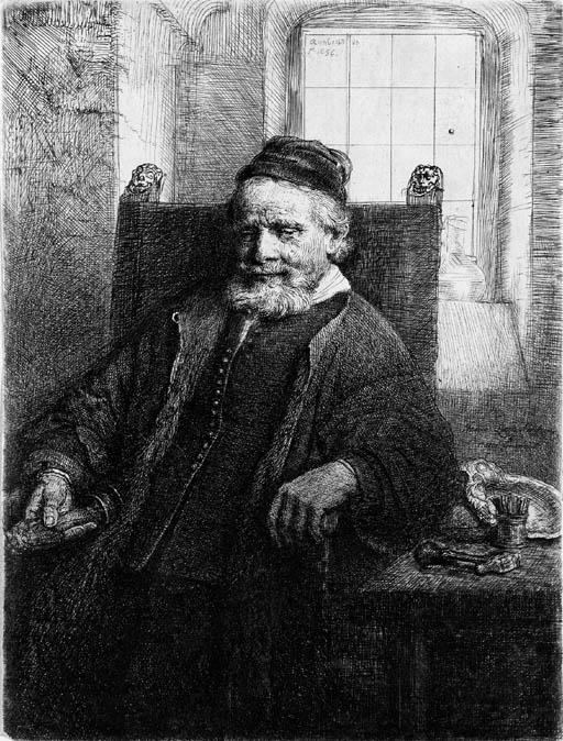 Jan Lutma, Goldsmith (B., Holl. 276; H. 290) 
