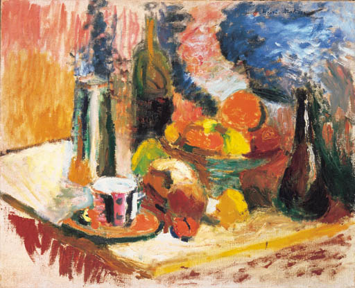 Nature morte avec des fruits 
