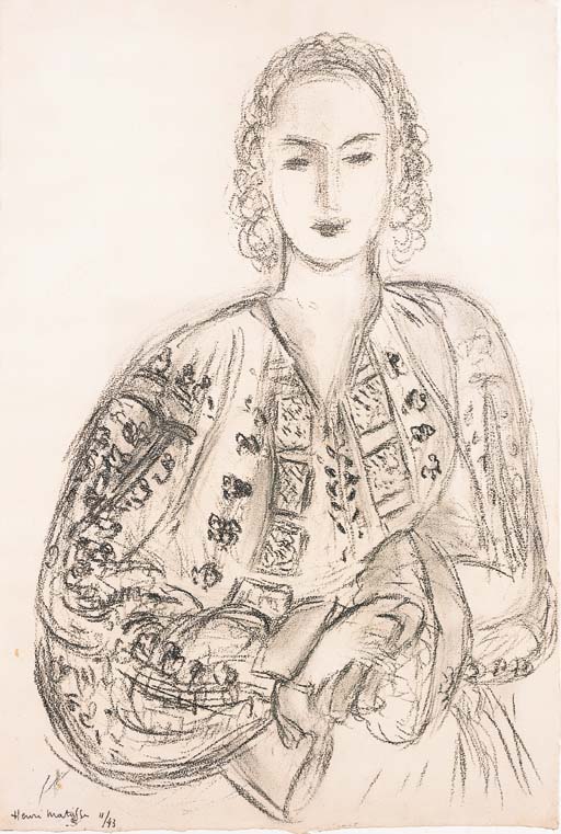 Femme à la blouse roumaine 
