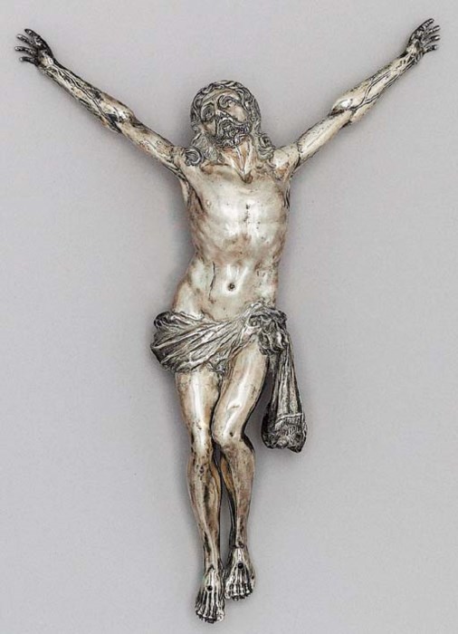 A SILVER FIGURE OF CHRIST , NETHERLANDISH, 17TH OR 18TH CENTURY