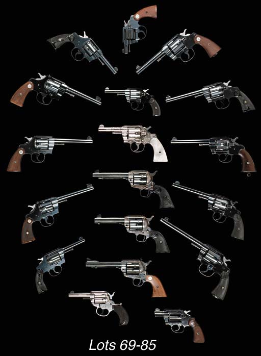 A Colt 38 Special Commando Model Revolver No 7458